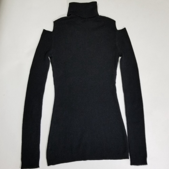 Athleta Cold Shoulder Turtleneck Sweater - Picture 2 of 9